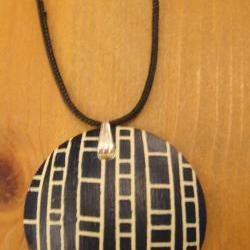 Necklace, blue