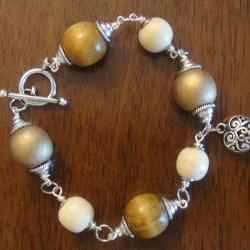 Wooden bracelet